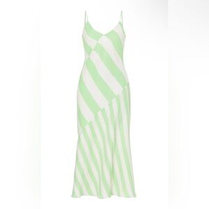 Saunders Mint Imman Striped Dress